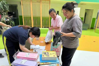 北京市通州区永乐店镇中心幼儿园阅读区