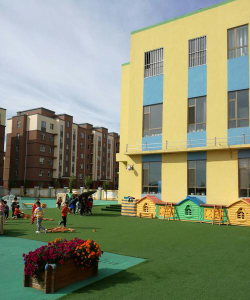 北京市石景山区蓝天海跃双语幼儿园阅读区