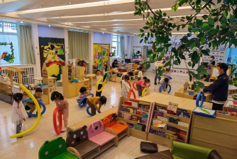 北京市丰台区二十一世纪实验幼儿园阅读区
