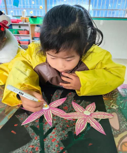 百合花幼儿园阅读区