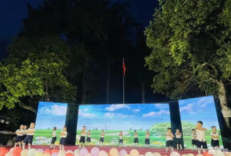 平果县坡造镇新月幼儿园阅读区