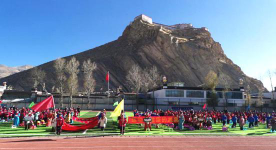 江孜县第二小学阅读区