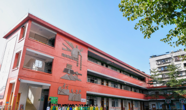 天河区昌乐小学阅读区