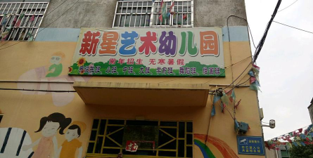 柳州市新星艺术幼儿园阅读区