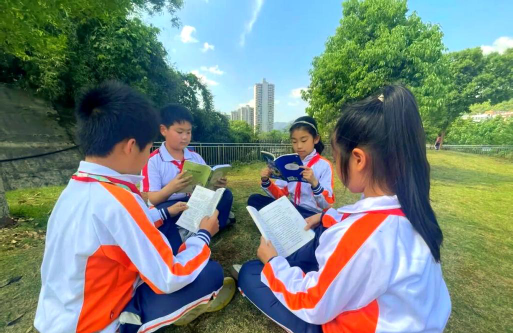 竹海学校阅读区
