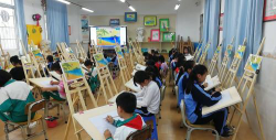 广州市白云区金龙小学阅读区
