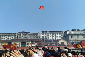 汝城县热水镇中心小学阅读区