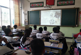 靖远县北湾乡泰安初级中学阅读区