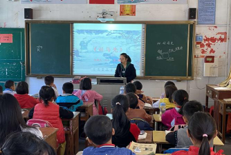 汝城县南洞乡中心小学阅读区