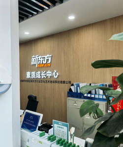 贵定县盘江镇新东方外国语学校阅读区