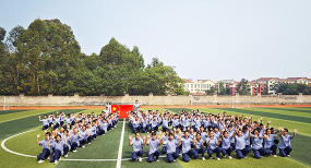 成都福洪中学阅读区