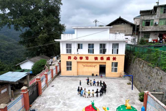 道真自治县上坝土家族乡幼儿园阅读区