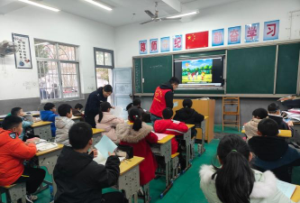 景阳镇小寺中心学校阅读区