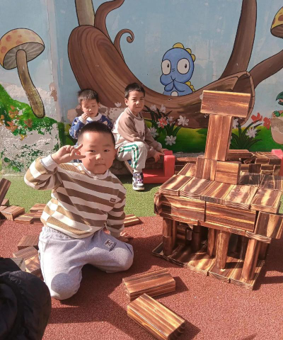 湄潭县复兴镇幼儿园阅读区