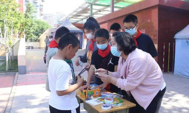 北京丰台区西罗园第六小学阅读区