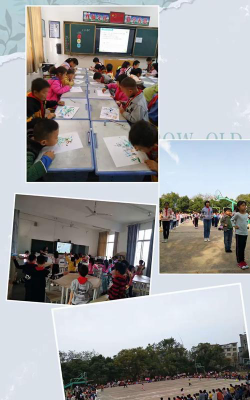 白芒营镇中心小学阅读区