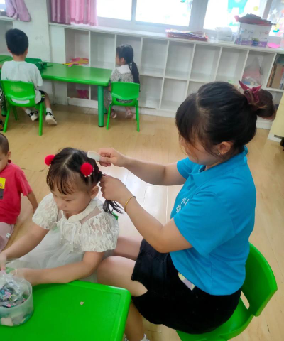 潮阳市城南明星幼儿园阅读区