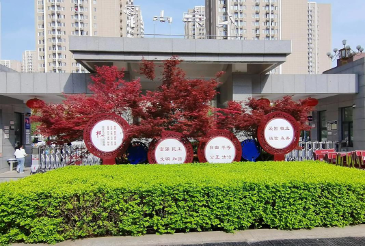 广州鳌头镇人和小学阅读区