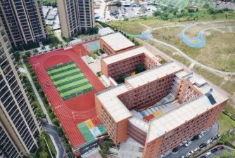 广州天河区奥体东小学阅读区