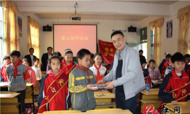 靖州县大堡子中心小学阅读区