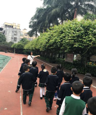 广州文冲小学阅读区