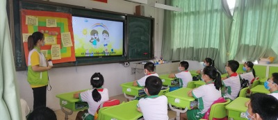 广州葵蓬小学阅读区