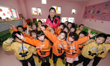 柳州市柳南区私立欢欢幼儿园阅读区