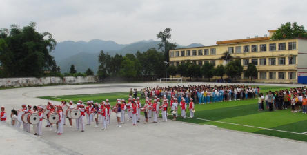 廊田镇中心小学阅读区