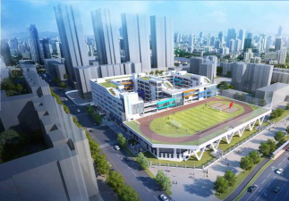 深圳龙为小学阅读区