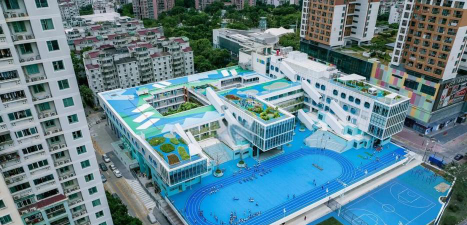 深圳福强小学阅读区