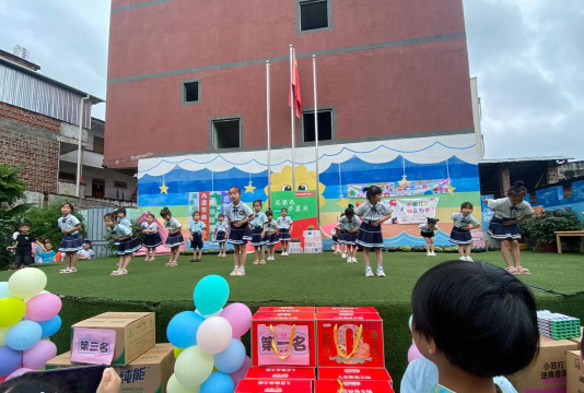 四会市大沙镇新圩幼儿园阅读区