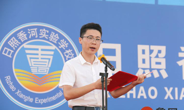 日照香河实验学校阅读区