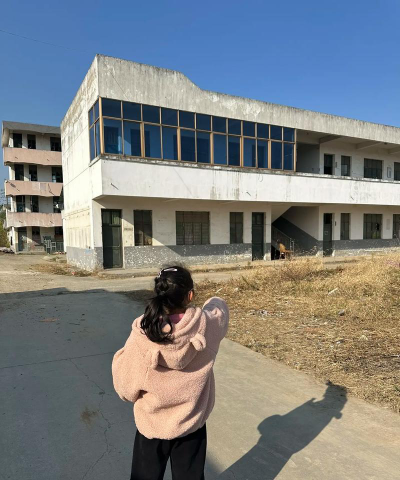 石桥乡石桥中学阅读区