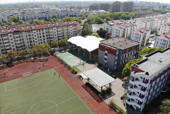 上海青浦区东方中学阅读区