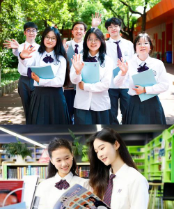 上海领科双语学校阅读区