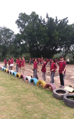 大海环小学阅读区