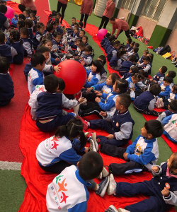 什邡市红白镇中心幼儿园阅读区