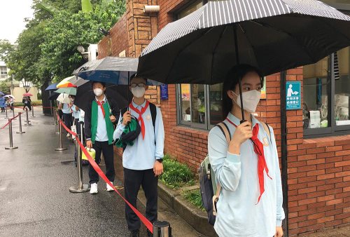上海江湾初级中学阅读区