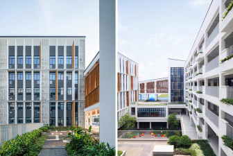 深圳实验光明学校阅读区