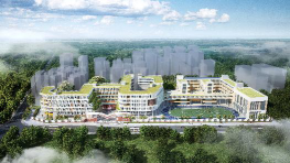深圳长圳学校阅读区