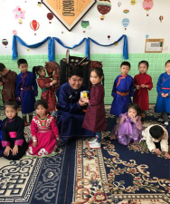 马鞍幼儿园阅读区