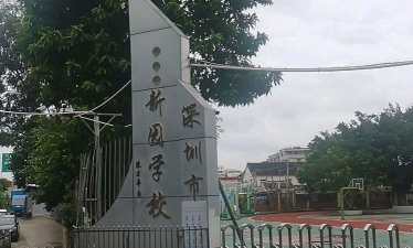 深圳新园学校阅读区