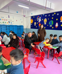 新民和泽幼儿园阅读区