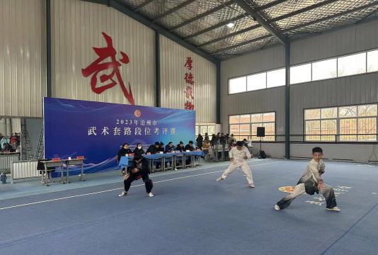 河北沧州青县盘古文武学校阅读区