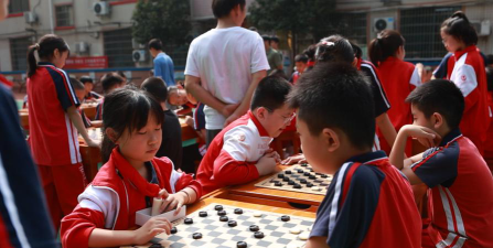 长沙市开福区花城小学阅读区