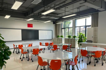 北京海淀区启慧未来学校阅读区