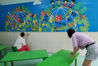 光明育英幼儿园阅读区