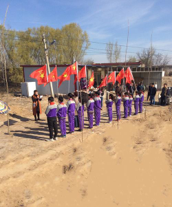 河北省沧州河间市沙洼乡南冬中学阅读区