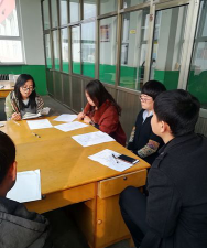 大辛庄镇小常中学阅读区