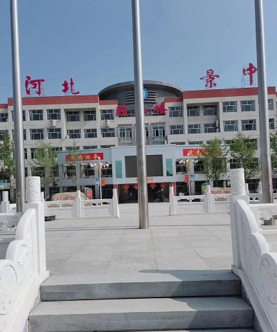 景县北留智镇中学阅读区